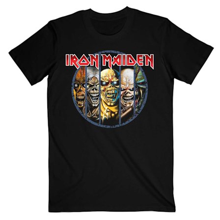 Iron Maiden Barn/Barn Evolution T-shirt 12-13 år Svart