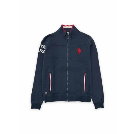 U.s. Polo Assn., Zip-throughs Niebieski, Mężczyzna, Rozmiar: M