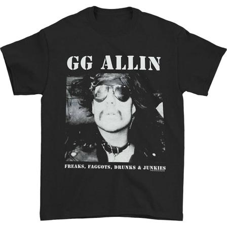 GG Allin Freaks... T-shirt XL