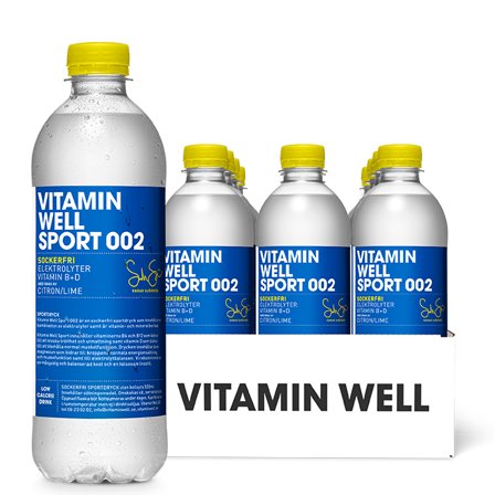 12 x Vitamin Well Vitamindryck 500ml