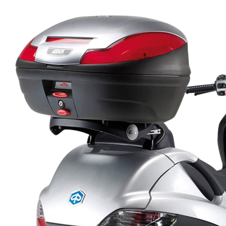 Toppboksstativ Givi SR M/MM Monolock - Piaggio MP3 300 2008-2011