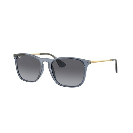Ray-Ban Chris -Aurinkolasit - Gold Rectangular - Ray-Ban RB4187 6592T3 5418
