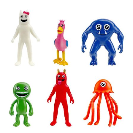 6st Garden Of Banban Anime Spel Action Figur Set Trädgård Banban Animal Figures Leksaker Fans Present