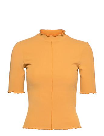 Enmichelle Ss Tee 5347 T-shirts & Tops Short-sleeved Orange Envii