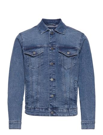 Onscome Trucker Blue Pk 0757 Farkkutakki Denimtakki Sininen ONLY & SONS