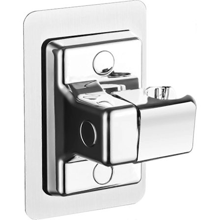 Suihkupään pidike, säädettävä kulmasuihkun pidike, vahva liimattava käsisuihkun kiinnike ilman porausta, universaali seinäkiinnike