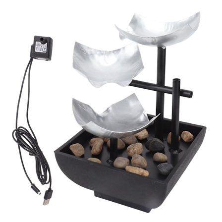 5V vatten fontän prydnad sten trädgård rinnande vatten dekoration hem Desktop fontän prydnad USB-port