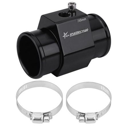 Bil Vanntemperatur Temperatur Skjøte Rør Slange Sensor Måler Adapter 38mm