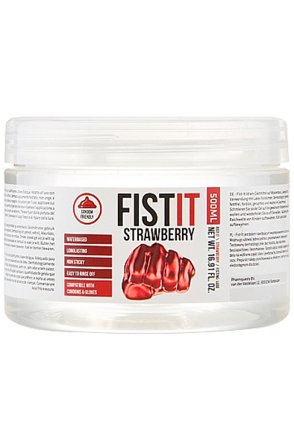 Pharmquests Fist It Strawberry Extra Thick 500ml Liukuvoide anaali/fisting