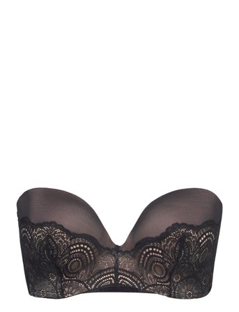 WONDERBRA Refined Glamour Perfect Strapless - Black - 85 c