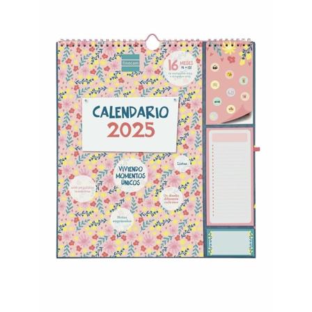 Väggkalender Finocam Vitae 2024-2025 21,5 x 32,5 cm