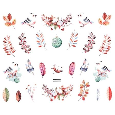 Vanddekaler - Mix - STZ-842 - Til negle