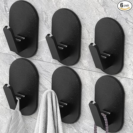 Klistremerker for håndklær til å henge tunge gjenstander på veggen, bad, kjøkken