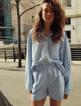 Noella Layne Shorts - Blue - L