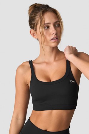 ICANIWILL - Nimble Sports Bra Black - Sports-BH - Damer - Træningstøj fra ICIW