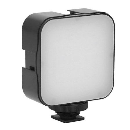 LED Videolys Til Kamera 6500K 49LED'er Lomme Bærbar Fotograferingsbelysning til Livestreaming Video