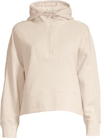 Casall Women's Oversized Zip Hoodie Women long-sleeved sweaters Beige L
