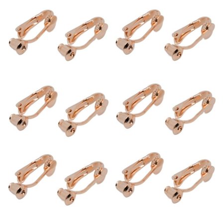 Gylden clip-on ørering Clip-on ørering øreringkonverterere