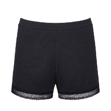 Sloggi Go Ribbed Shorts Underkläder Dam Svart 000S