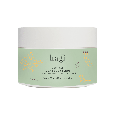 Hagi Natural Sugar Body Scrub Forest Tales Bad & dusch Unisex 200 ml
