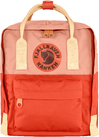 Fjällräven Kånken Art Mini everyday backpacks Red OneSize