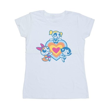 The Powerpuff Girls Dam/Dam T-shirt i bomull M Vit