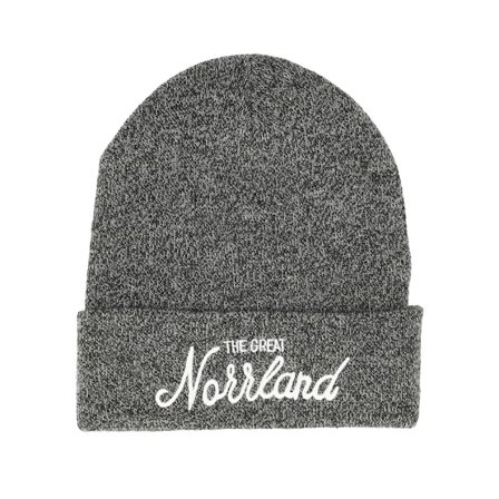 SQRTN - Grau cuff Mütze - Great Norrland Dark Heather Grey Beanie @ Hatstore