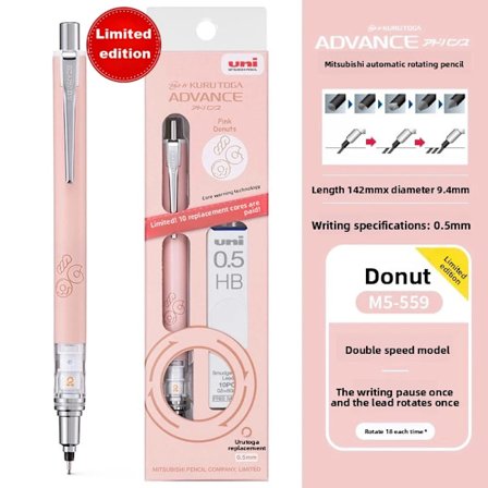 Ny Uni Kuru Toga Advance M5-559 Stiftpenna Limited Edition Japansk Illustrationsstil M3 M7 559 För Skrivande Ritning