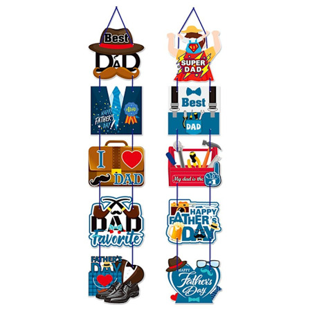 1 par Glad fars dag dekoration fars dag banner