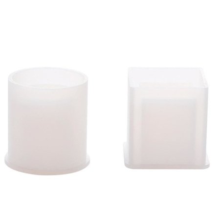 1 sett/2 stk silikonform for blomsterpotte