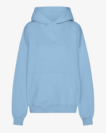 Organic Oversized Hood - Seaside Blue - Female - M