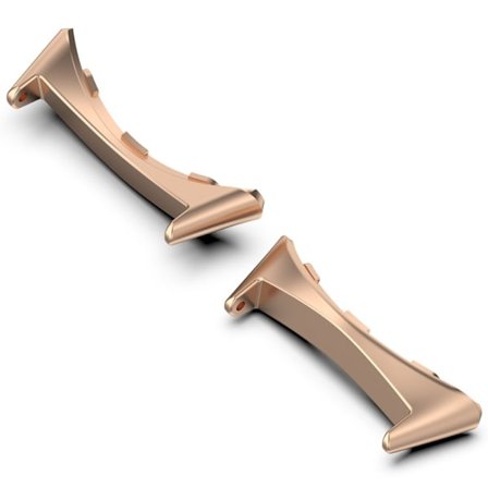 Google Pixel Watch 4 / 3 45 mm Fästen Metall Roséguld