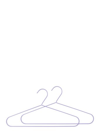 Mette Ditmer Hang-It Hanger - Purple - ONE SIZE