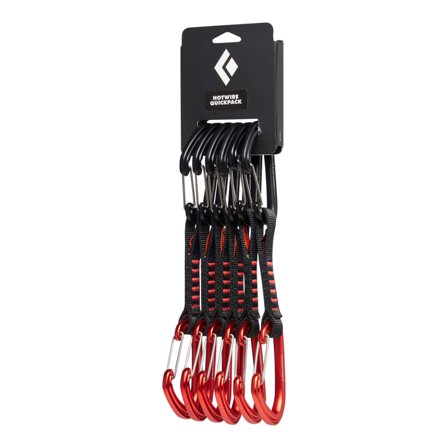 Black Diamond HotWire Quickpack 12cm 6 Pack Mountaineering equipment Red OneSize