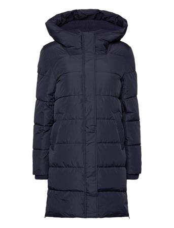 Coats Woven Topattu Pitkä Takki Navy Esprit Casual