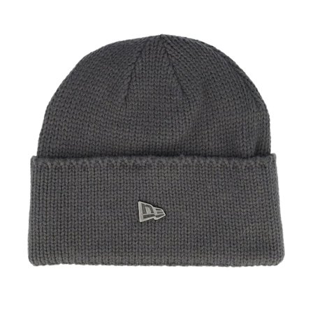 New Era - Grey - cuff - Beanie - Ne Wide Beanie Grey Cuff - Hatstore