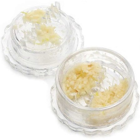 Sæt med 2 hvidløgspressere, hvidløgskværn, arbejdsbesparende hvidløgspresser