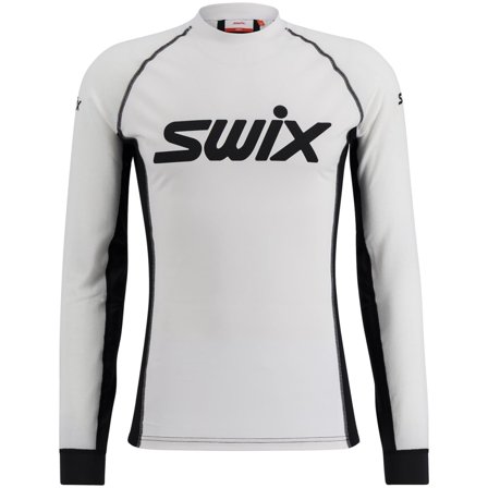 Swix Triac Dry Breathe Long Sleeve M Bright White / Black