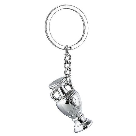 2024 EM-fans souvenir metallfotbollstrofé nyckelring