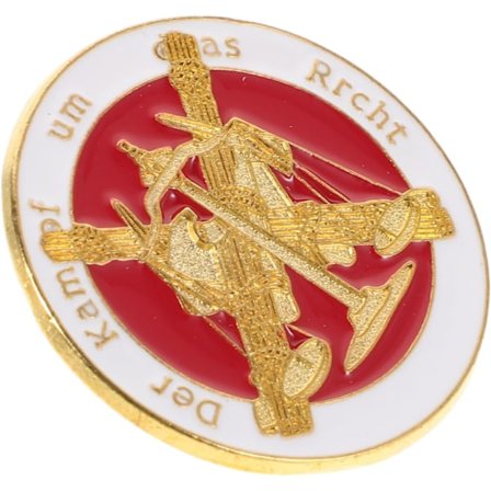 Advokat Smykke Tilbehør Vekt Brosje Nål Metall Juridisk Jakkeemblem Brosje