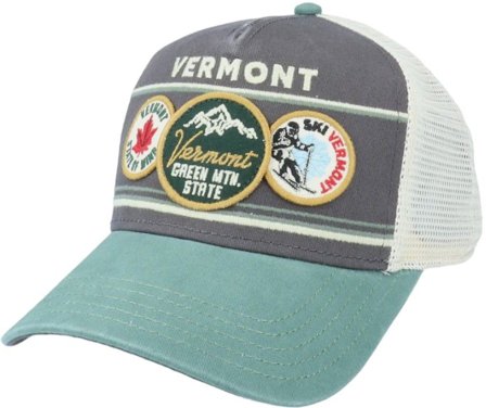 American Needle Vermont Domino Ivory/Cool Gray