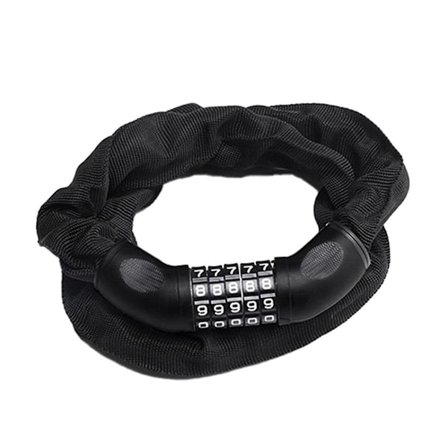 5-cifret kodeord Anti-tyveri cykelkædelås Legering Stål Motorcykel Scooter Landevejscykel Lås Cyclin