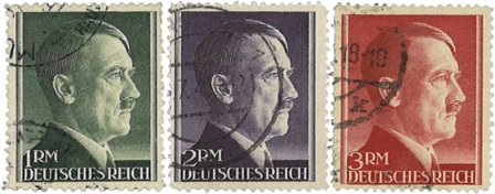 Tyske Rige 1942 - MICHEL 799-801 - Stemplet