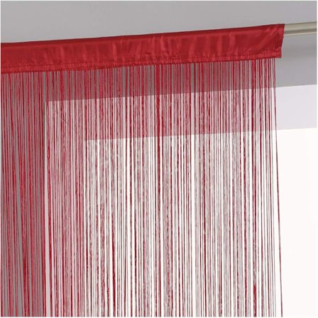 Verho (Leveys 100*200 cm) Punainen