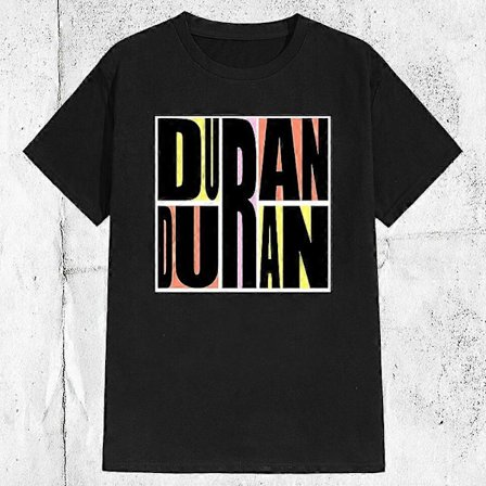 Vintage 80- och 90-tals Duran Duran Band T-shirt-Bqq313