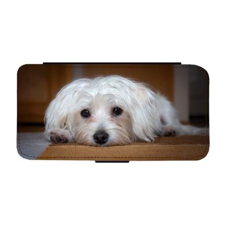 Hund Malteser Samsung Galaxy Note9 Plånboksfodral Multifärg