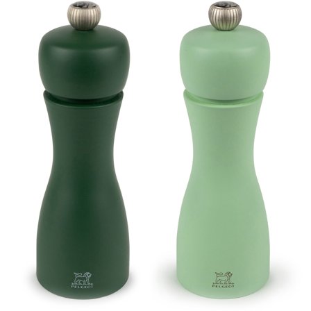 Peugeot Tahiti salt- och pebersæt 15 cm, moss & mint | KitchenOne