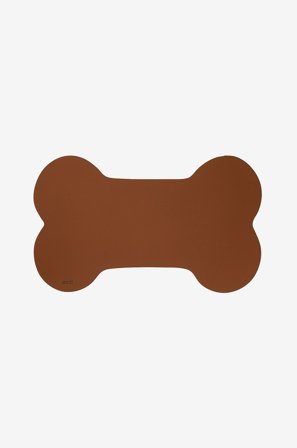 MiLLE W NORDISK DESIGN - Glassbrikke hund L - Brun - Dyremøbler - Fra Homeroom