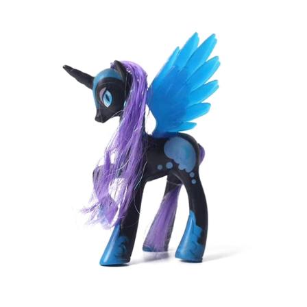 My Little Pony 14cm Børstesbar Nightmare Moon Prinsesse Luna Legetøj Black