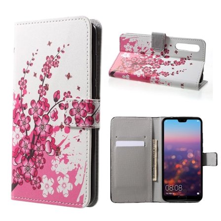 Huawei P20 persoonallinen suojakotelo - Kirsikankukat
